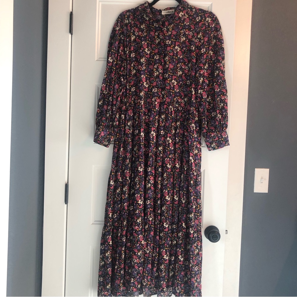 Natural life floral maxi